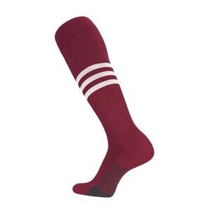 TCK Performance Baseball Socks New Size: XL Burgundy